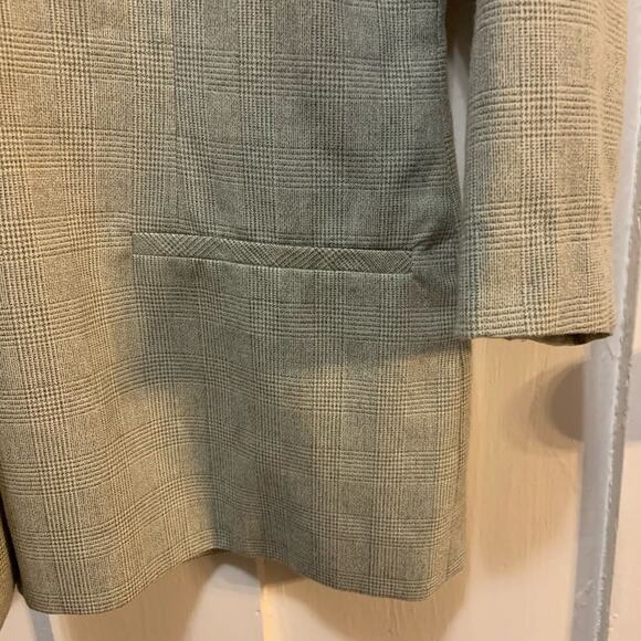 Glen plaid San Francisco’s co collection blazer w pockets size 5/6 in EUC - Picture 4 of 8
